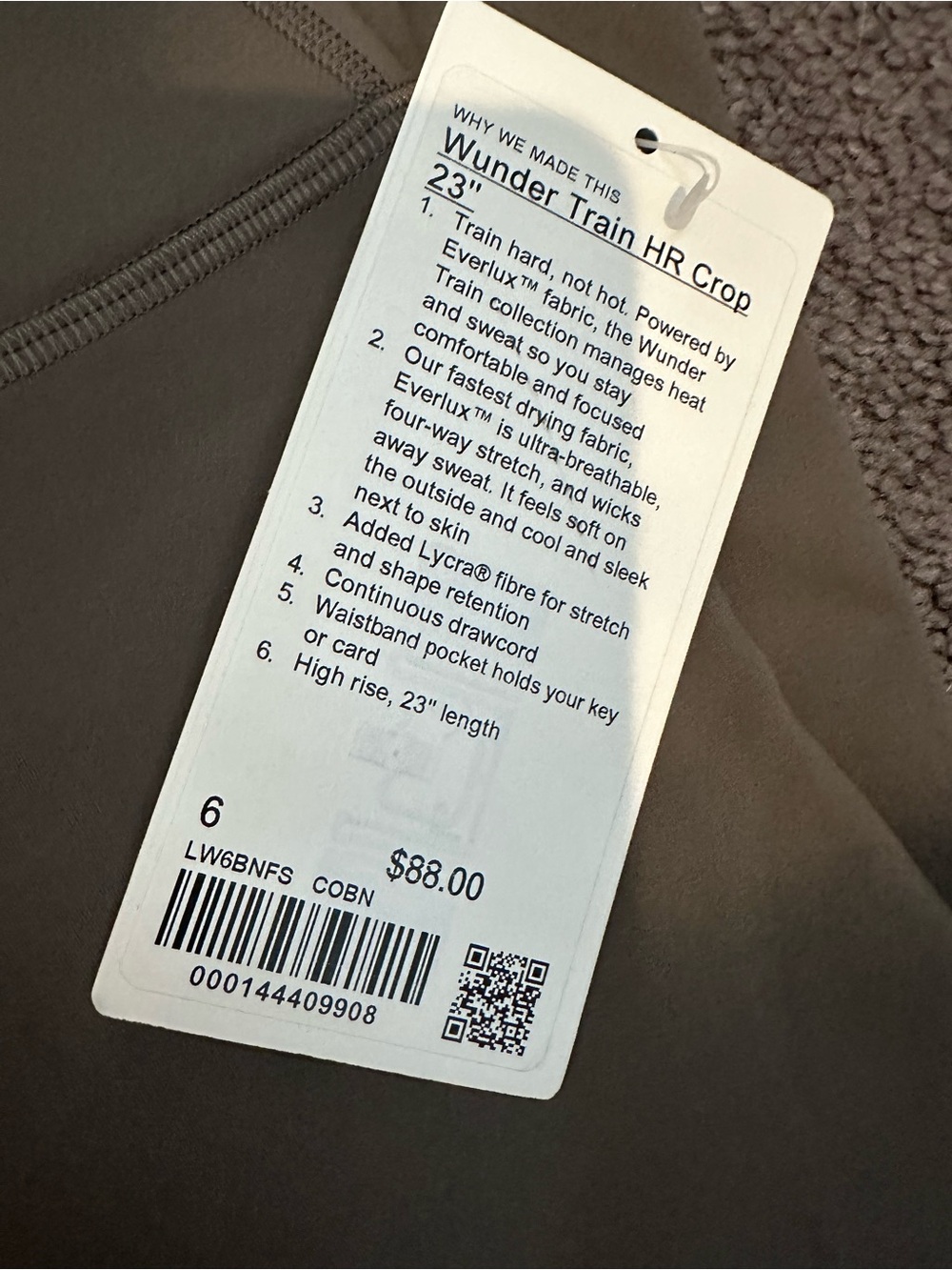 Lululemon Wunder Train High-Waist Leggings Duo — Black & Olive - Picture 2 of 3